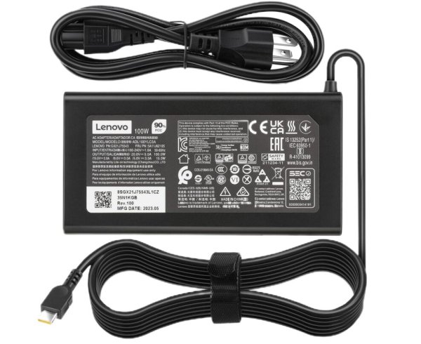 100W USB-C Type-C Lenovo ThinkBook 14 G6 IRL 21KG000XMB Charger AC Adapter + Cable