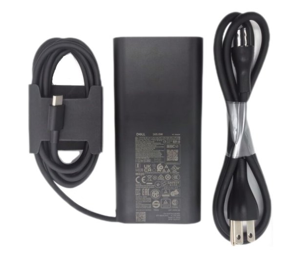 28V 5.893A 165W USB-C Charger Dell LA165PM210 AC Adapter + Cable