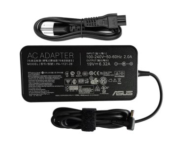 19V 6.32A 120W Original Asus G53SW-IX091V Charger AC Adapter + Cable