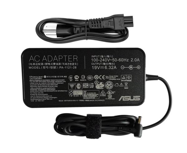 19V 6.32A 120W Original Asus FX550VX-DM701 Charger AC Adapter + Cable