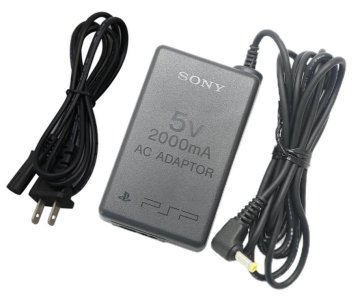 5V 2000mA Original Sony PSP 1000 2000 3000 Charger AC Adapter + Cable