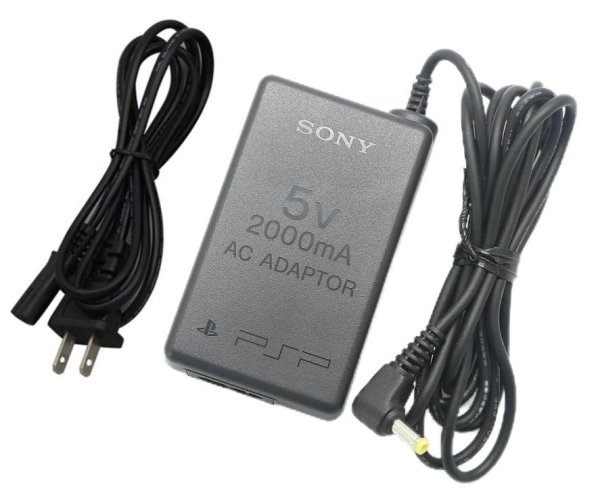 5V 2000mA Original Sony PSP 1004 2004 3004 Charger AC Adapter + Cable