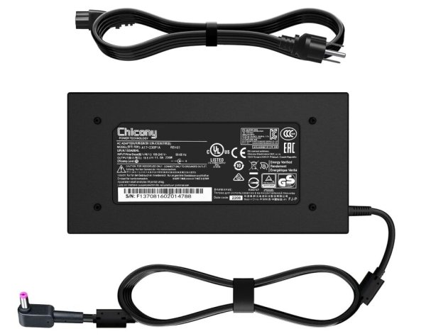 19.5V 11.8A 230W Acer Predator Triton 500 SE PT516-52s-70KX PSU Adapter Charger + Cable