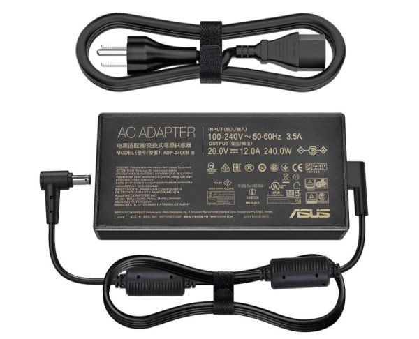 20V 12A 240W Asus ROG Zephyrus G16 (2023) GU603VV-N4056X Charger AC Adapter + Cable