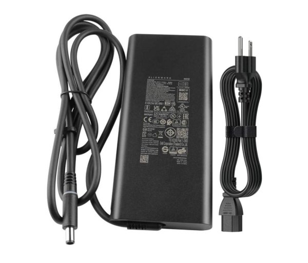 19.5V 18.46A 360W GaN Original Dell Alienware x16 R2 Charger AC Adapter + Cable