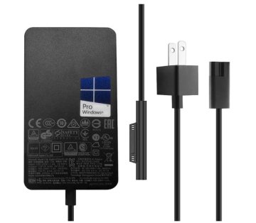 15V 4A 65W Microsoft Surface Pro 4 FML-00001 Charger AC Adapter + Cable