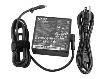 100W USB-C Charger MSI Prestige 16 Evo A13M-275 AC Adapter + Cable