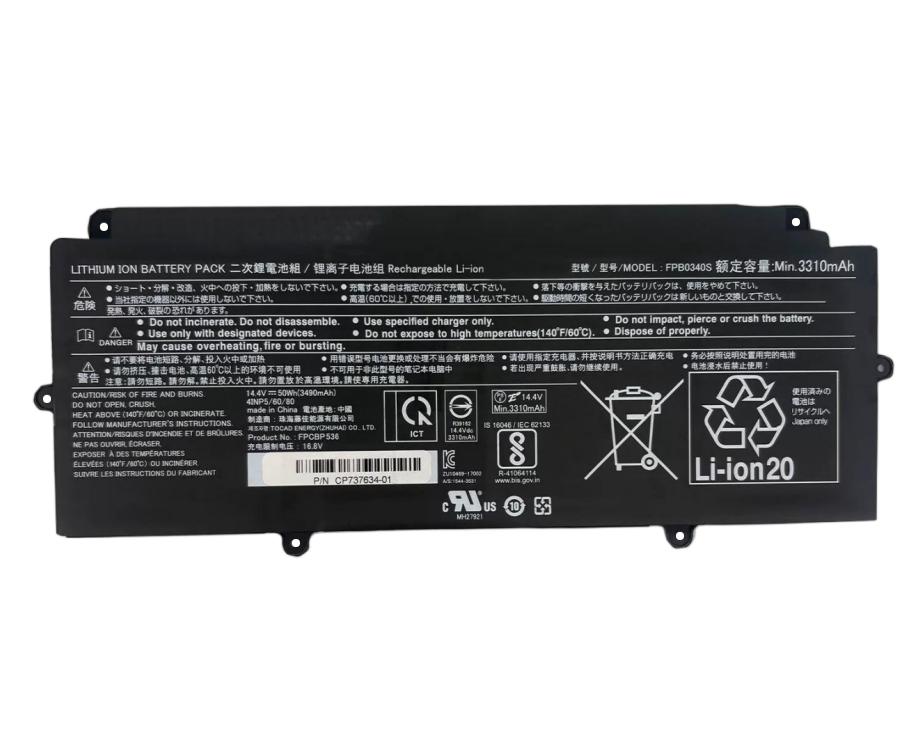 3490mAh 50Wh Original Battery for Fujitsu 4INP5/60/80 A001F1 3490mAh 50Wh Original Battery for Fujitsu 4INP5/60/80 A001F1